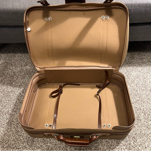 Vintage Buckle Luggage Suitcase - Picture 2 of 7